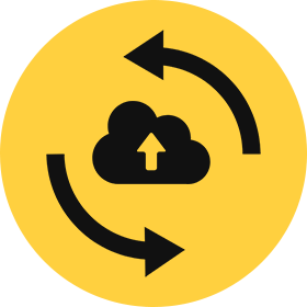 面倒な作業不要！自動で安心バックアップ